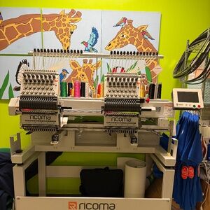 Ricoma MT1502 Two headed Embroidery Machine